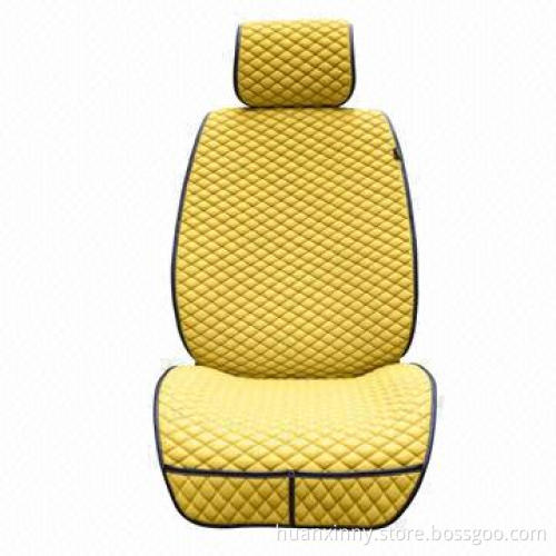 Car seat cushion with fashionable style, quality leather